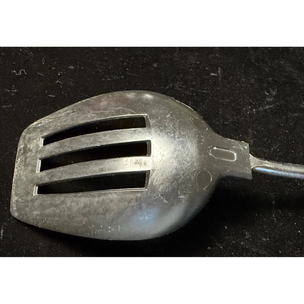 Vintage EKCO Kitchen Utensil Lot 3: Slotted Spoon, Spatula, Bottle/Can Opener